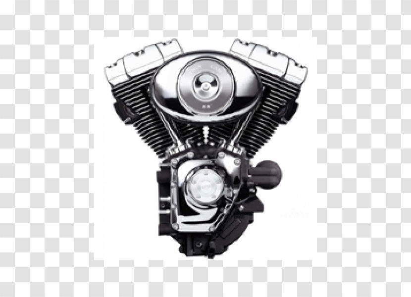Harley-Davidson Twin Cam Engine Softail Evolution - Automotive Part Transparent PNG
