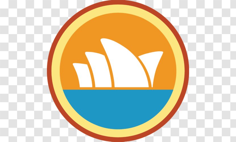 Sydney Opera House Logo - Yellow Transparent PNG