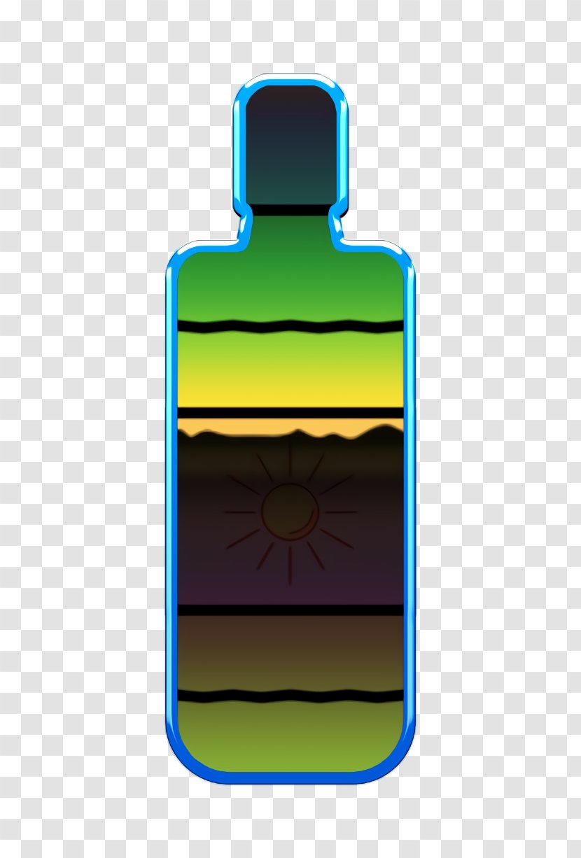 Cream Icon Sun Transport - Bottle - Glass Yellow Transparent PNG