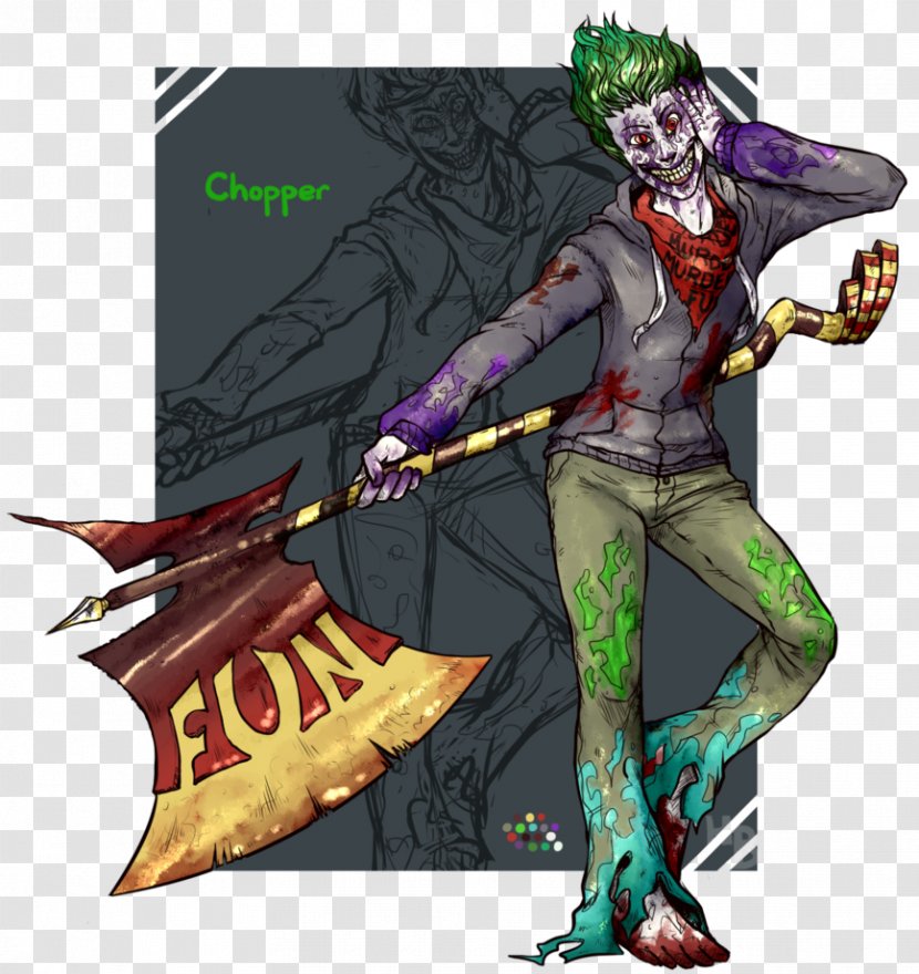 Joker Fiction Legendary Creature Animated Cartoon Transparent PNG