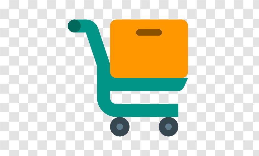 Shopping Cart Software Service - Orange - Area Transparent PNG