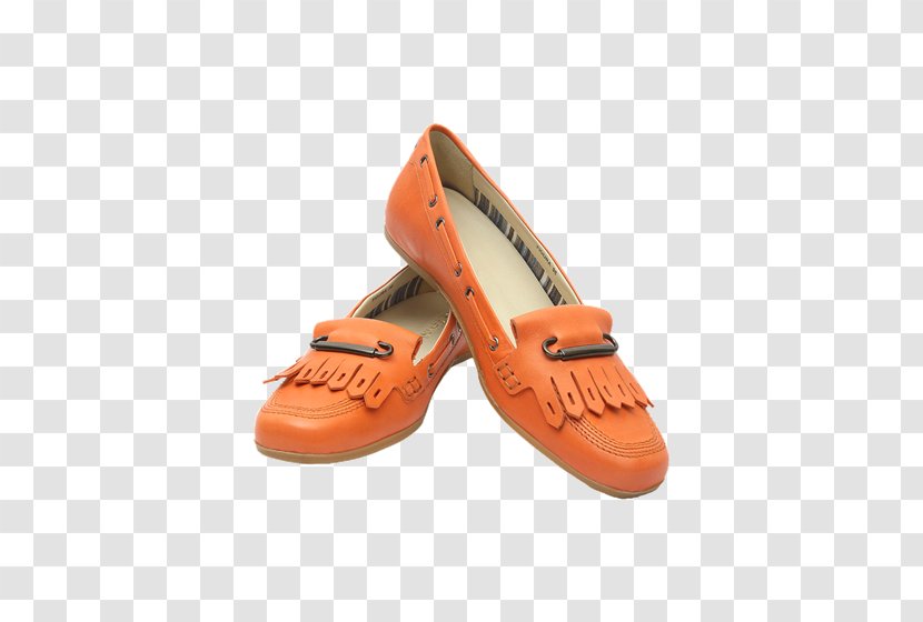 Shoe - Orange - Casual Shoes Transparent PNG