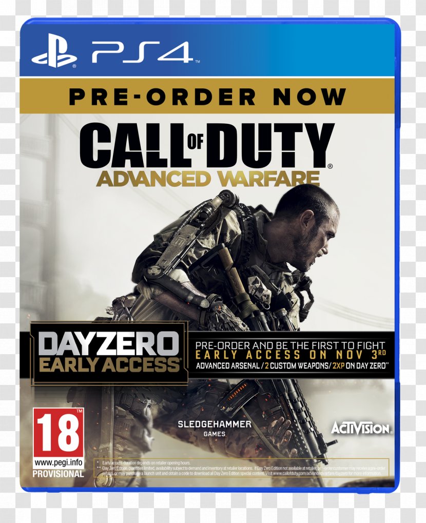 Call Of Duty: Advanced Warfare Black Ops II Infinite Duty 4: Modern - Soldier - 4 Transparent PNG