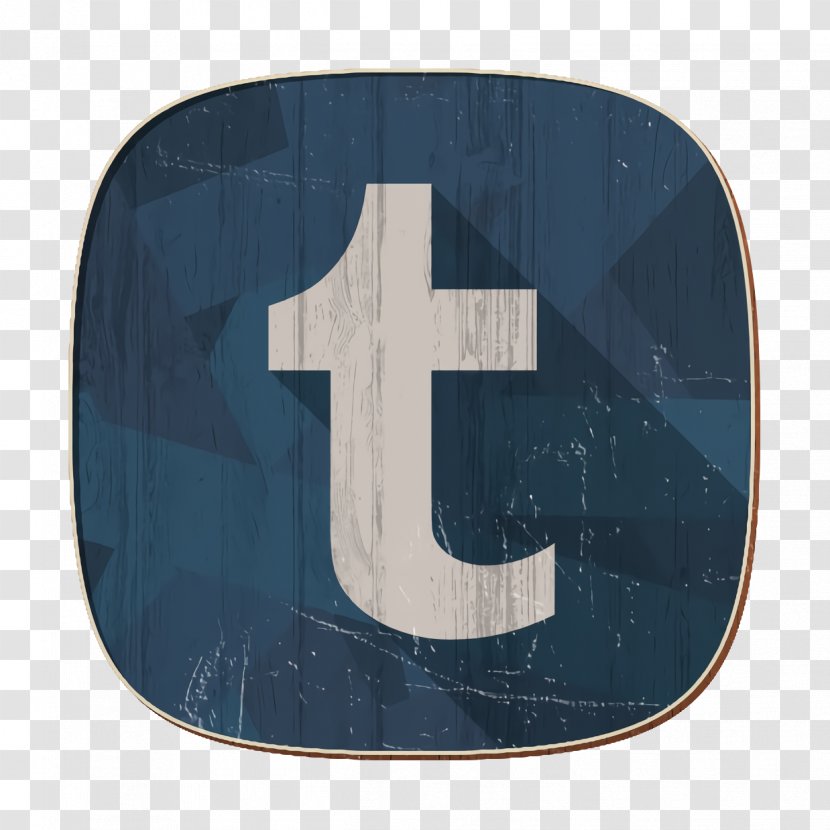 Blog Icon Social Network Tumblr - Brown - Number Flag Transparent PNG