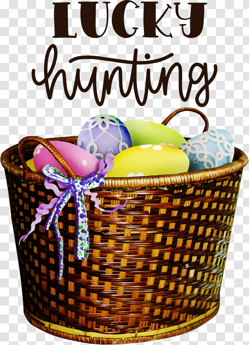 Lucky Hunting Happy Easter Easter Day Transparent PNG