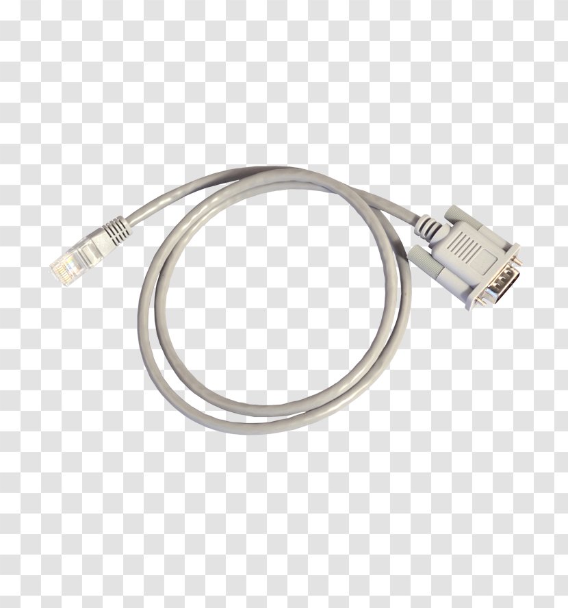 Serial Cable Coaxial 8P8C Electrical Port - Electronics Accessory Transparent PNG