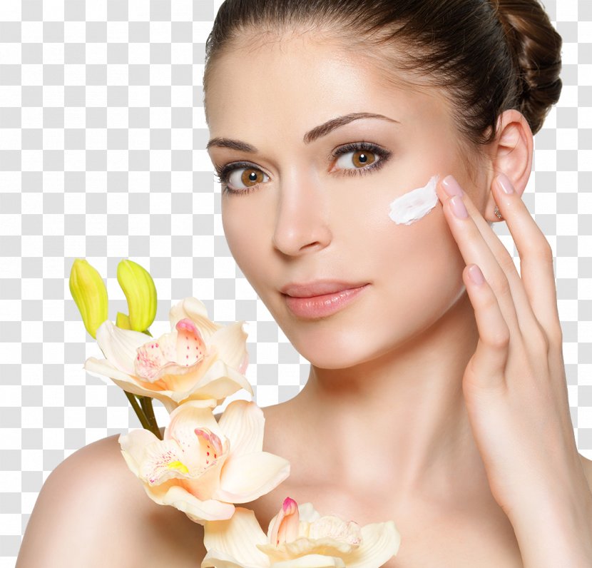 Lotion Cosmetics Face Cream Beauty - Makeup - And Flowers Transparent PNG