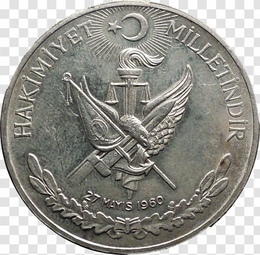 1960 Turkish Coup D'état Coin Turkey Money 1980 Transparent PNG