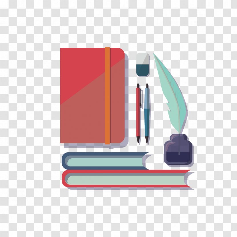 Literature Pencil Euclidean Vector - Technology - The And Books Transparent PNG
