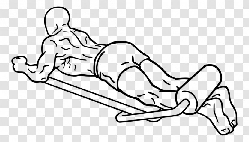 Exercise Cartoon - Line Art - Finger Sitting Transparent PNG