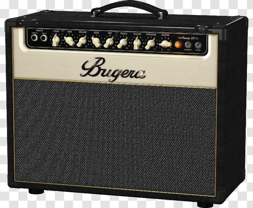 Guitar Amplifier Bugera V22 Electric Speaker - Amp Transparent PNG