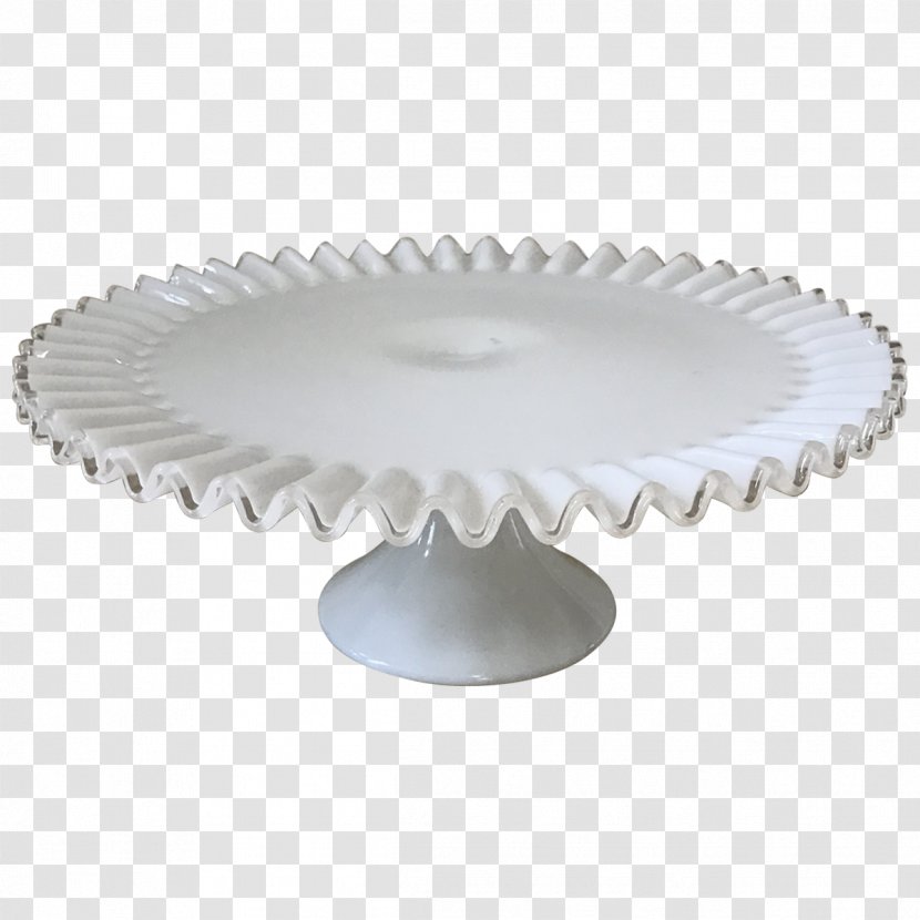 Milk Glass Cake Mosser - Table Transparent PNG