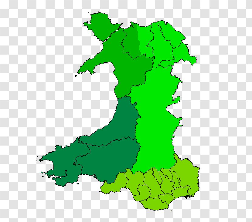 National Assembly For Wales Election, 2003 Map Electoral District - United Kingdom Transparent PNG