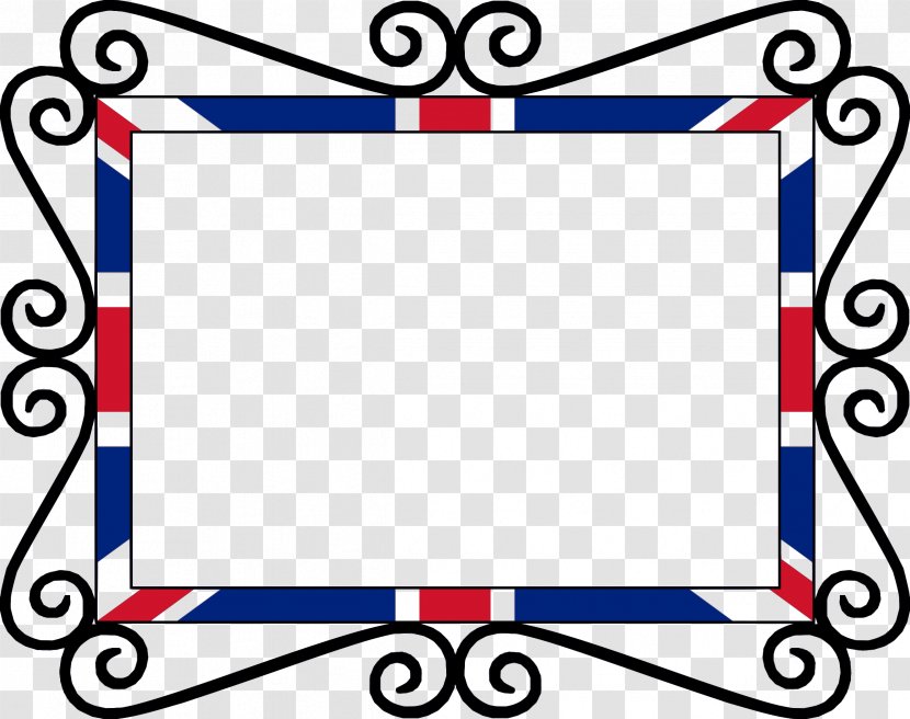 Flag Of The United Kingdom Picture Frames States Clip Art - Signage - BORDER FLAG Transparent PNG
