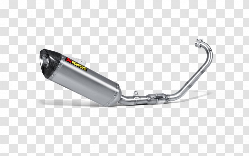 Exhaust System Yamaha YZF-R125 Akrapovič Motorcycle Transparent PNG