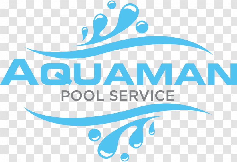 Logo Service Brand Swimming Pool - Aquaman Transparent PNG
