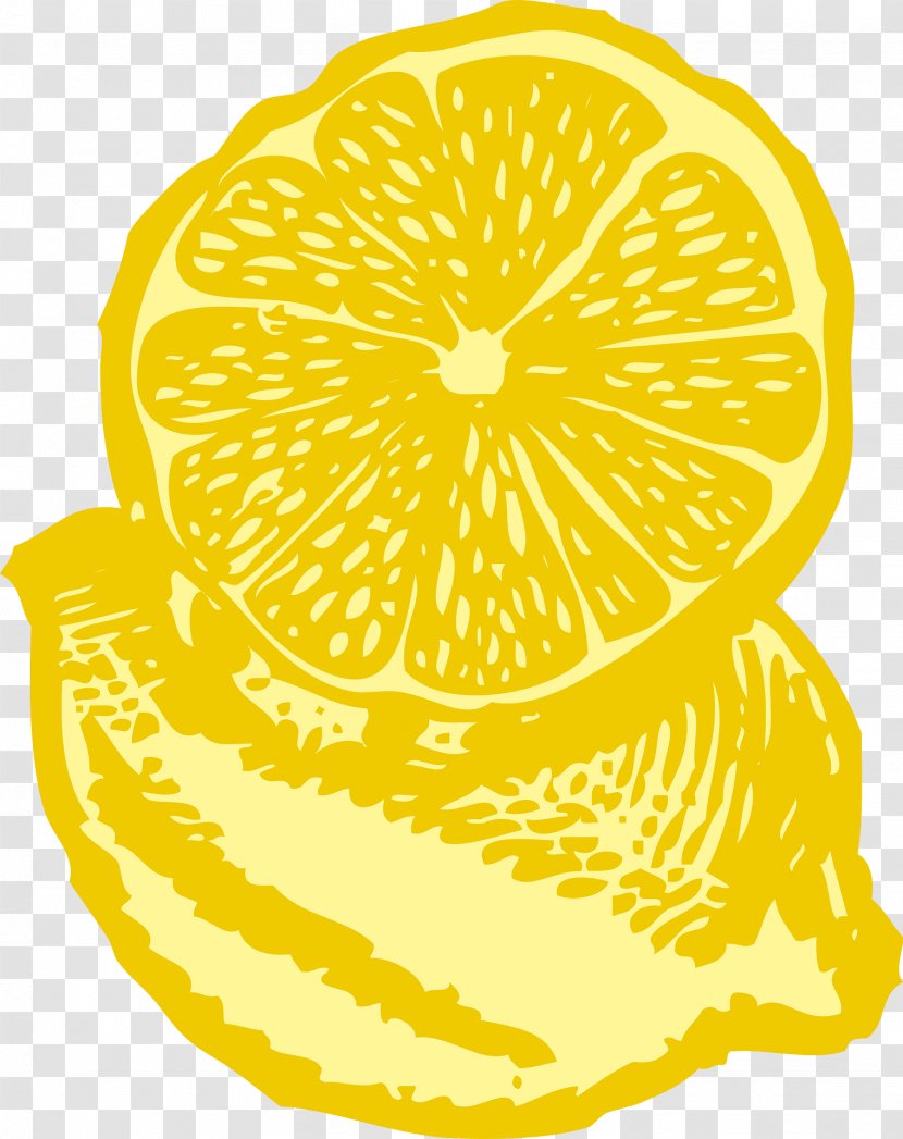 Lemon Illustration - Peel - Fresh Transparent PNG