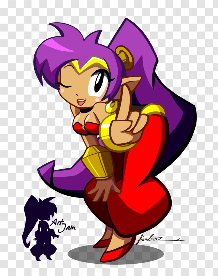 Shantae: Half-Genie Hero Shantae And The Pirate's Curse DeviantArt Fan Art - Watercolor Transparent PNG