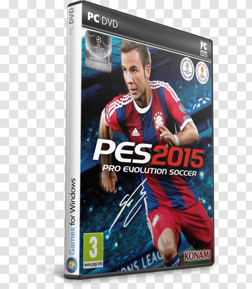 Pro Evolution Soccer 2015 FIFA 15 2011 6 Street 2 - Video Game Software - Computer Transparent PNG