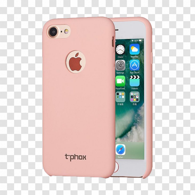 IPhone 7 Plus 8 6 6s - Iphone - Pink Iphone7 Phone Shell Transparent PNG