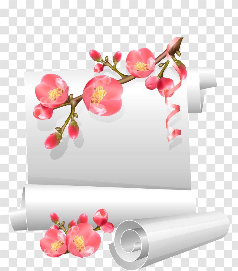 Paper Flower - Cut Flowers Transparent PNG
