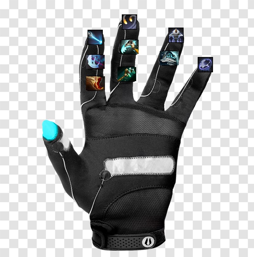 Cut-resistant Gloves Video Game Cycling Glove Leather - Dota Transparent PNG