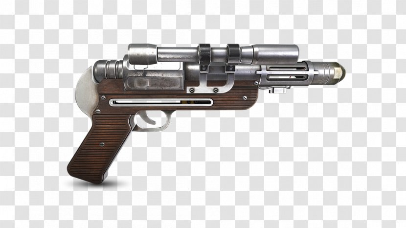 Star Wars Battlefront II Leia Organa Blaster - Gun Transparent PNG