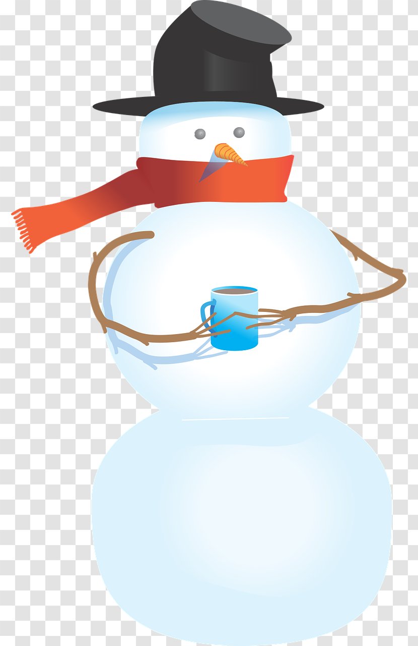 Snowman Cartoon Winter - Poster - Decoration Transparent PNG