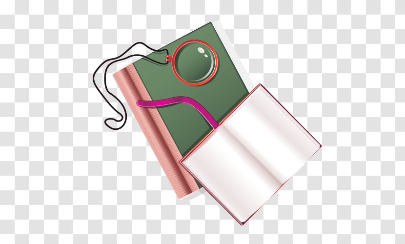 Cartoon Clip Art - Pink - Book Transparent PNG