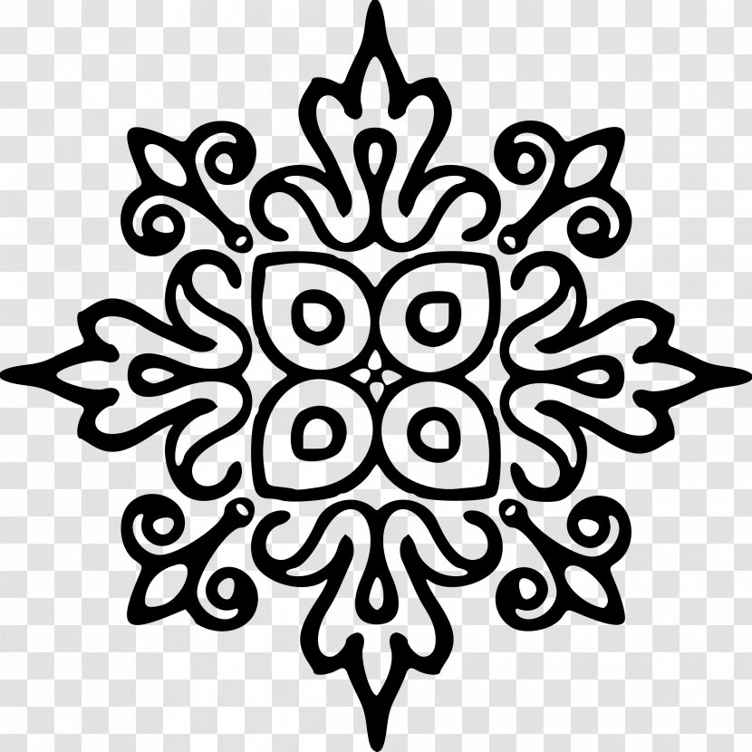 Decorative Arts Ornament Clip Art - Symbol - Flower Transparent PNG