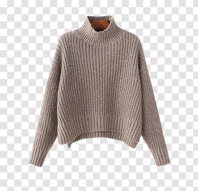 Sweater Polo Neck Clothing Neckline Sleeve - Plus Size Plaid Vest Transparent PNG