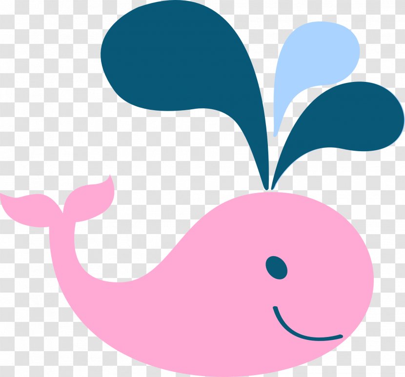 Blue Whale Free Child Clip Art - Smile Transparent PNG