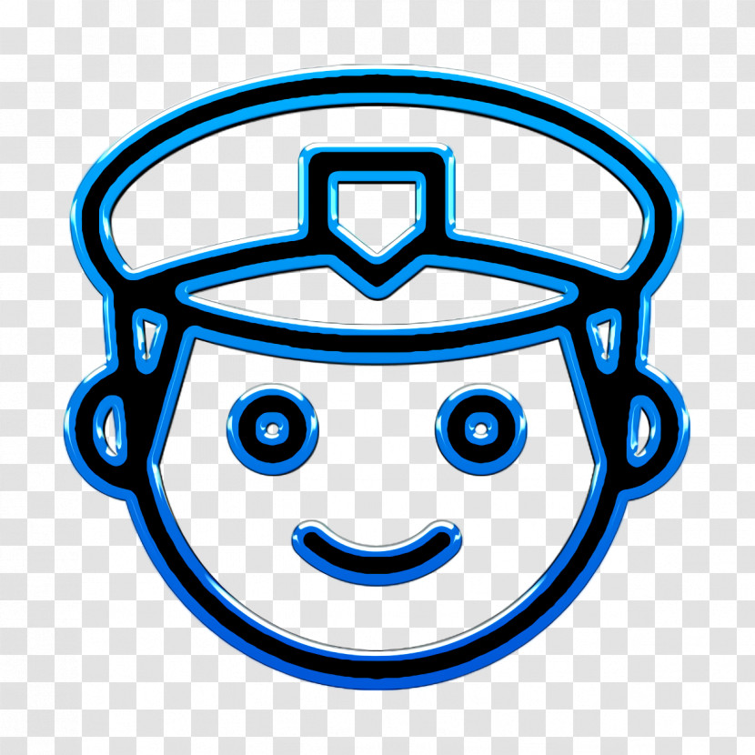 Emoji Icon Smiley And People Icon Police Icon Transparent PNG