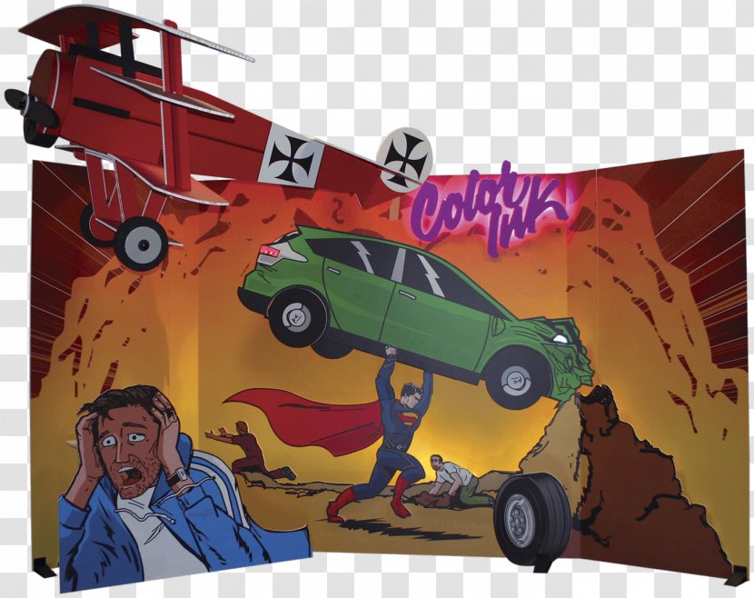 Cartoon Poster - Toy - Car Transparent PNG