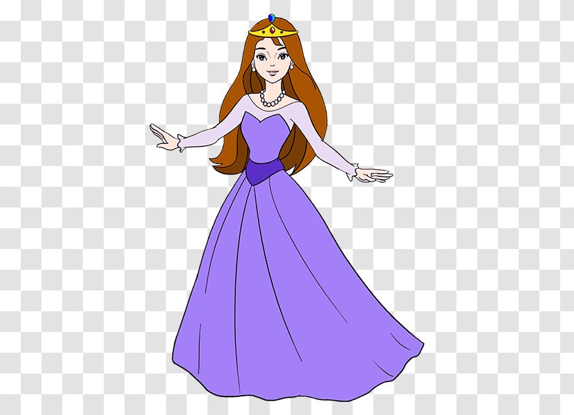 Drawing Ariel Tinker Bell Disney Princess Tiana - Heart - Crown Transparent PNG