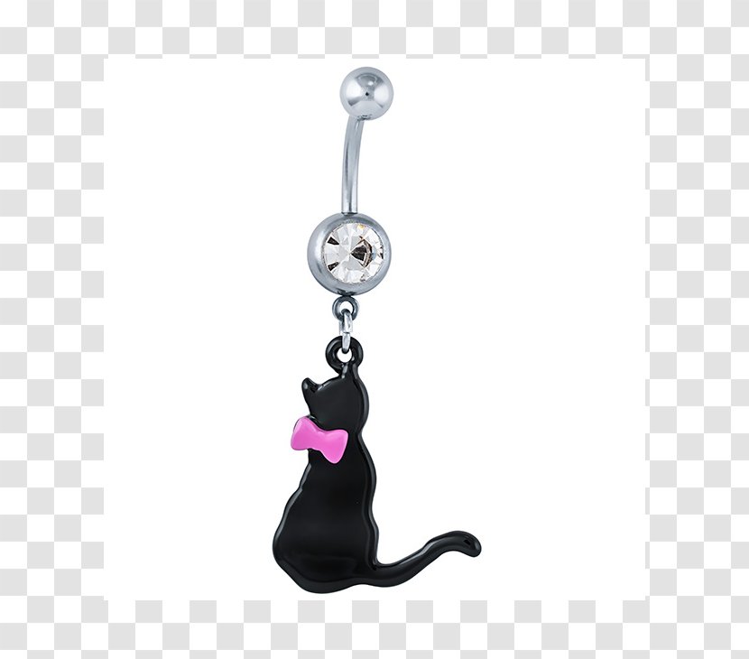 Earring Body Jewellery - Cat Like Mammal Transparent PNG