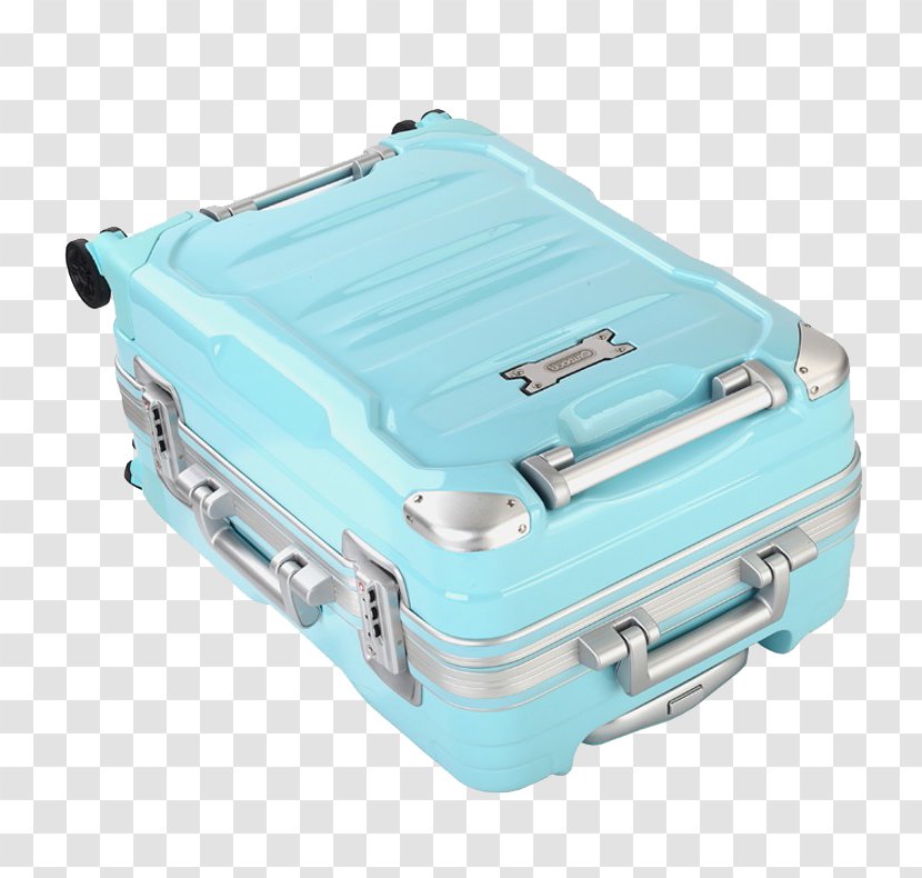 Suitcase Blue Black - Light Daily Transparent PNG