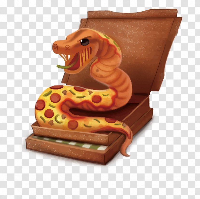 DeviantArt Daily Painting: Paint Small And Often To Become A More Creative, Productive, SuccessfulArtist Cryptozoology - Heart - Vector Pizza Snake Transparent PNG