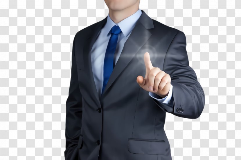 Suit Finger Formal Wear Thumb Gesture - Tie Whitecollar Worker Transparent PNG