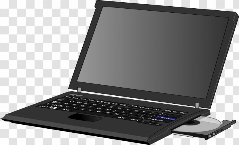 Computer Hardware Netbook Laptop Dell Personal - Desktop Transparent PNG