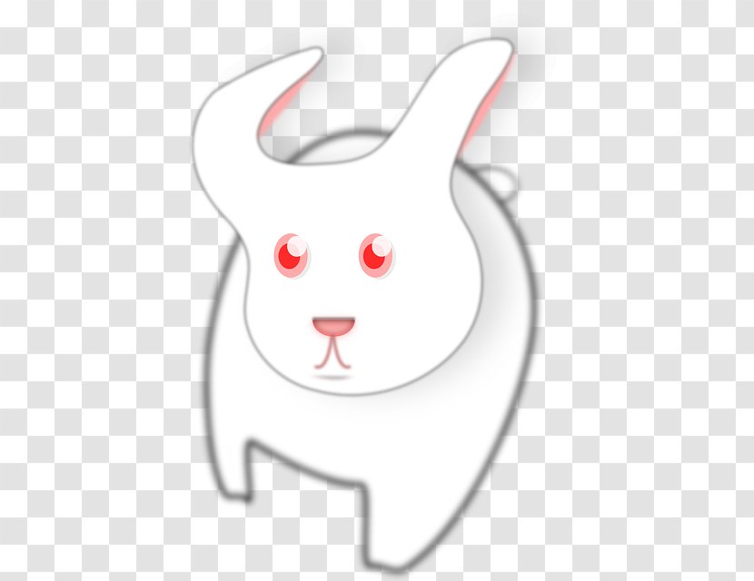 European Rabbit Easter Bunny Whiskers Clip Art - Smile - Ear Cartoon Transparent PNG