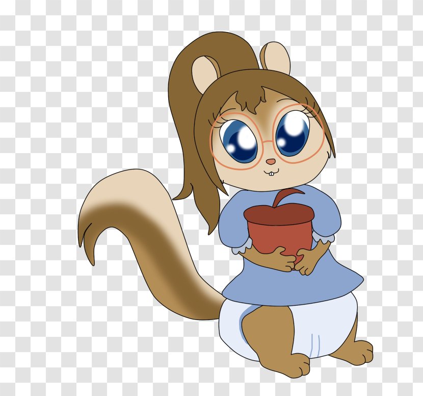 Work Of Art Chipmunk The Chipettes Cat - Frame Transparent PNG