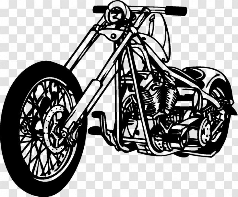 Bicycle Wheels Chopper Car Motorcycle - Part Transparent PNG