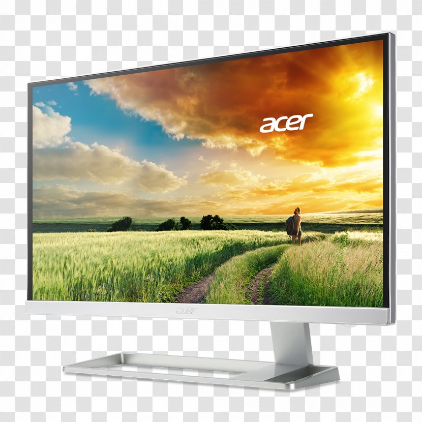 Computer Monitors IPS Panel LED-backlit LCD 1080p 4K Resolution - Ultrahighdefinition Television - Widescreen Transparent PNG