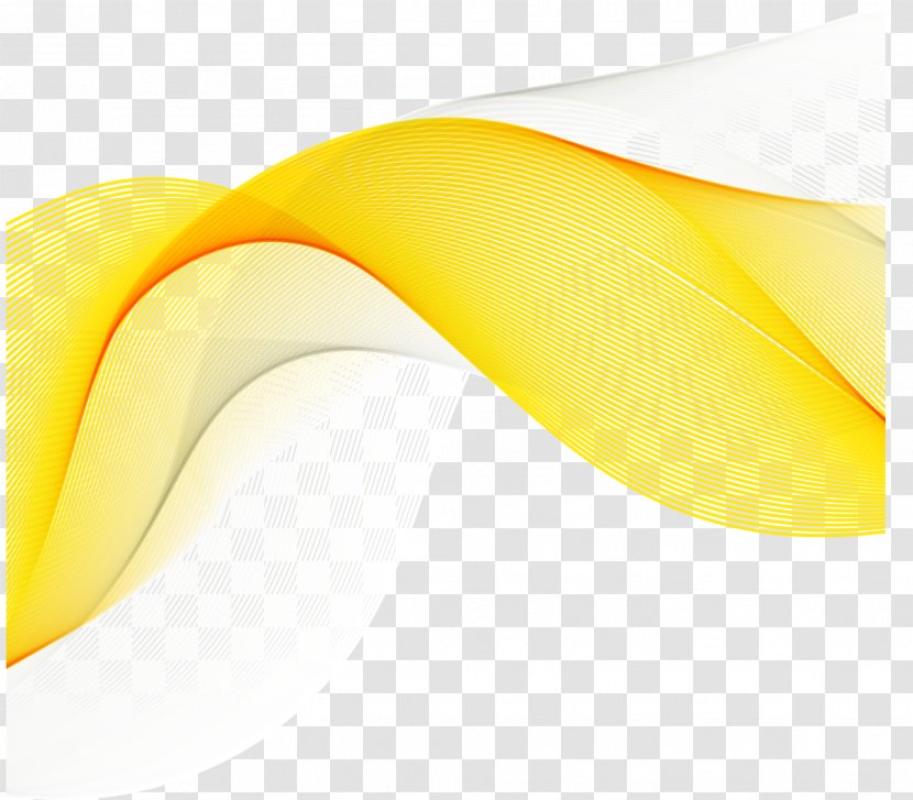 Yellow Material Angle Font - And White Abstract Lines Transparent PNG