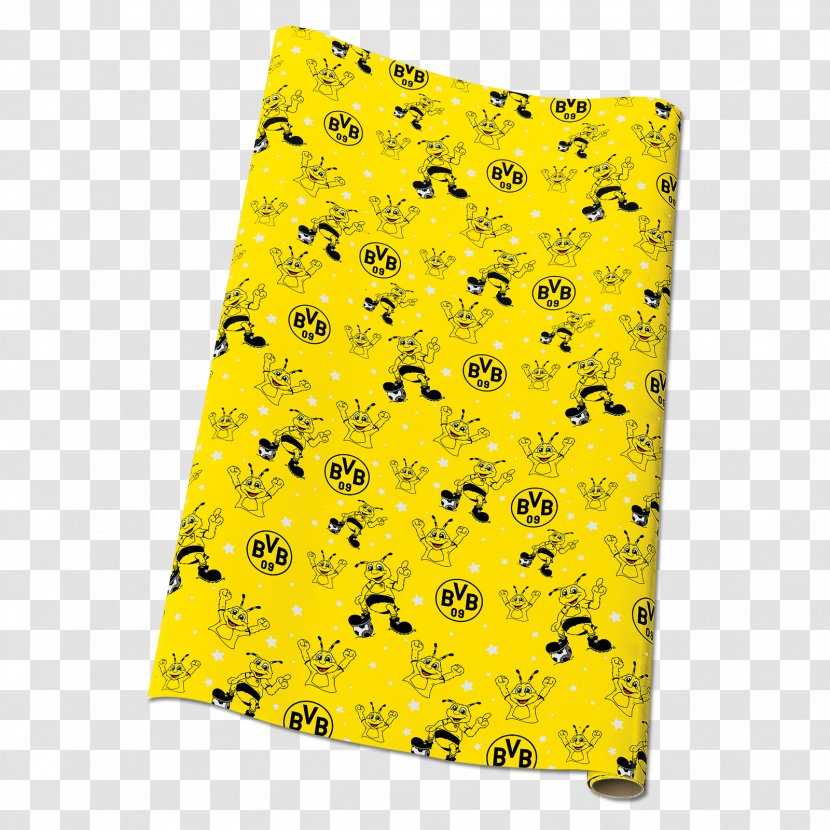 Borussia Dortmund Gift Wrapping Mascot Sport - Yellow - Ousmane DEMBELE Transparent PNG