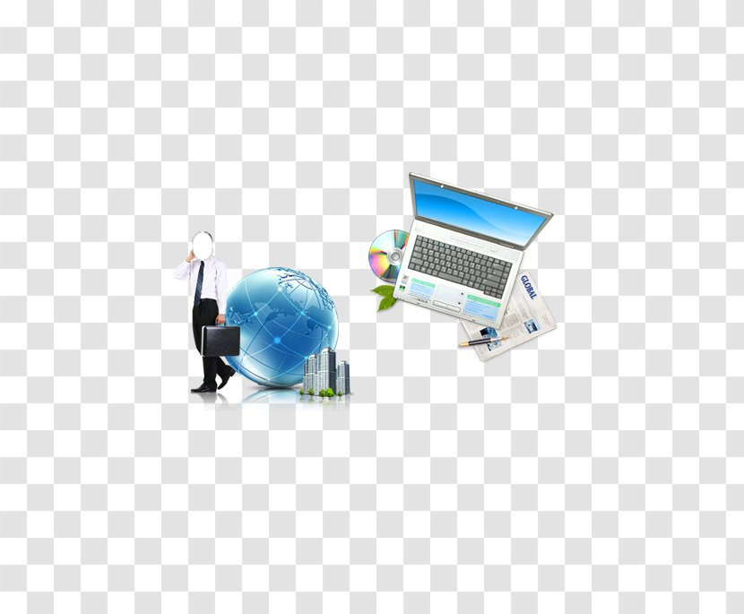 Earth Computer Download - Technology - Creative People Transparent PNG