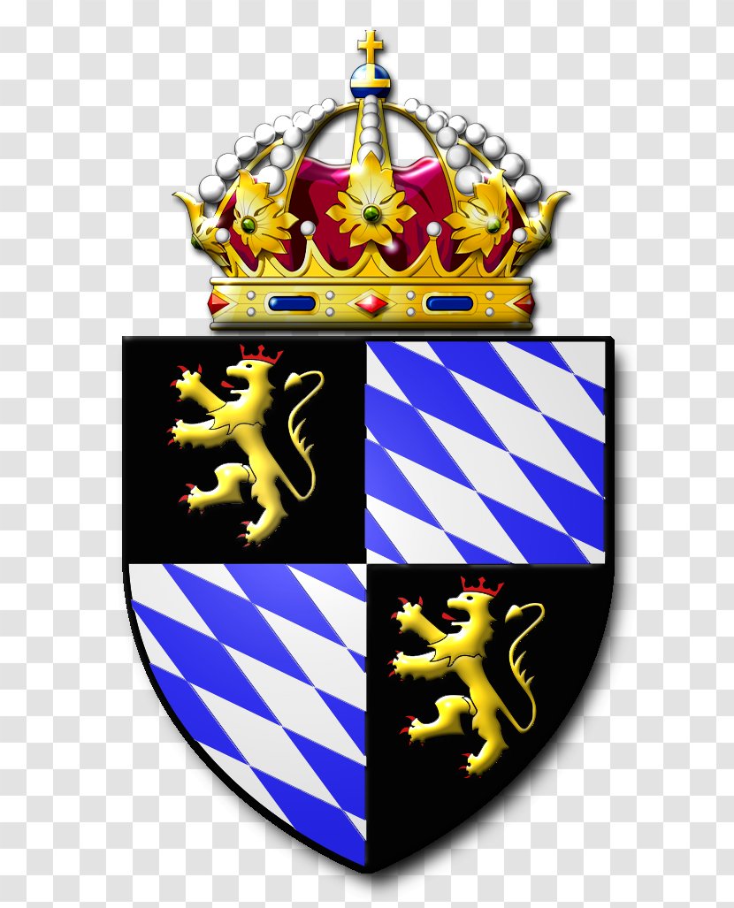 Kingdom Of Bavaria House Wittelsbach Coat Arms Electoral Palatinate The Rhine - Franz Duke - Germany Transparent PNG
