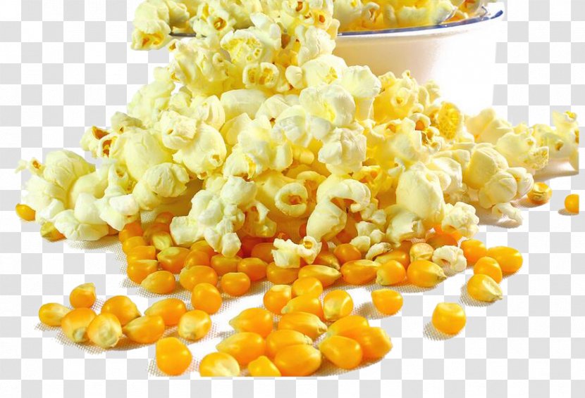 Popcorn Kettle Corn Grits Maize Kernel - On The Cob - Fresh Transparent PNG