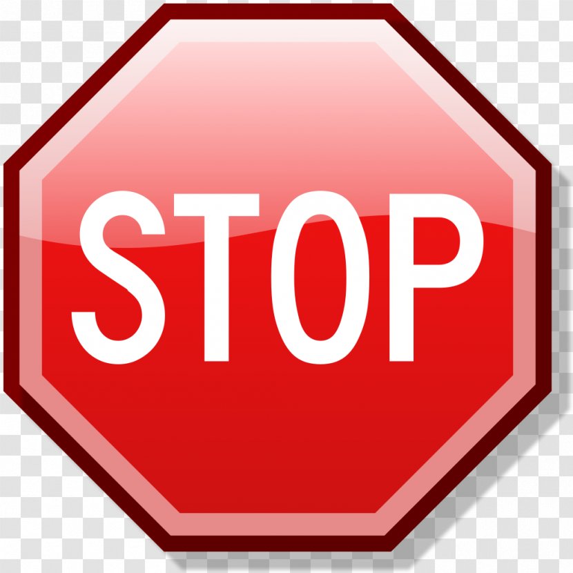 Stop Sign Traffic Road Warning Royalty-free Transparent PNG